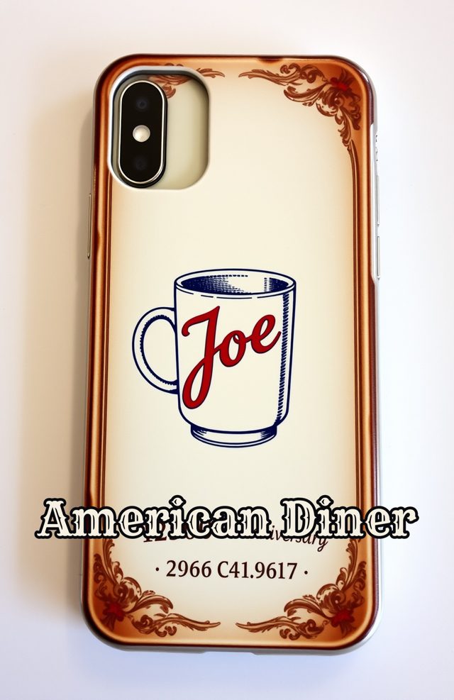 Vintage Diner Coffee Cup