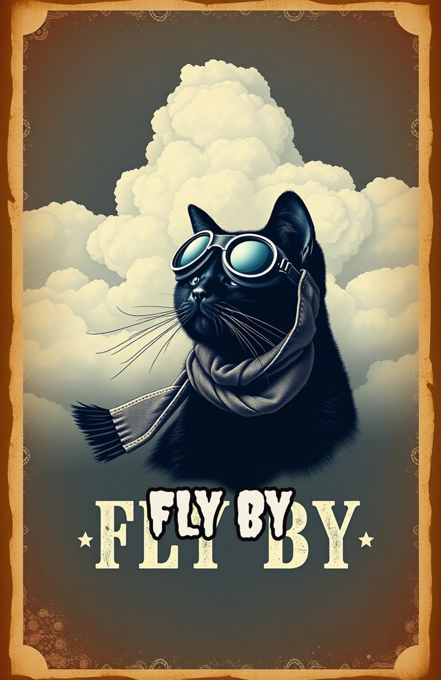 Cat Pilot Aviator