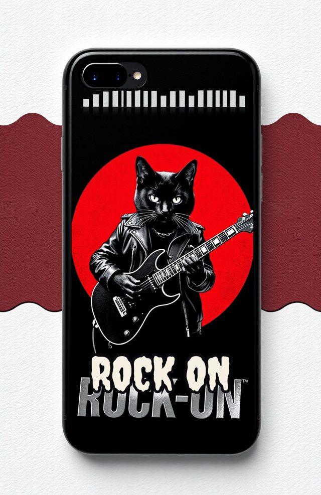 Cat Rockstar Guitar