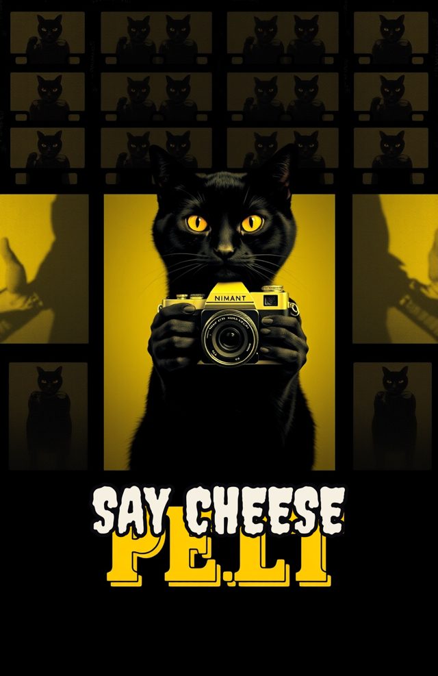 Cat Photographer Flash