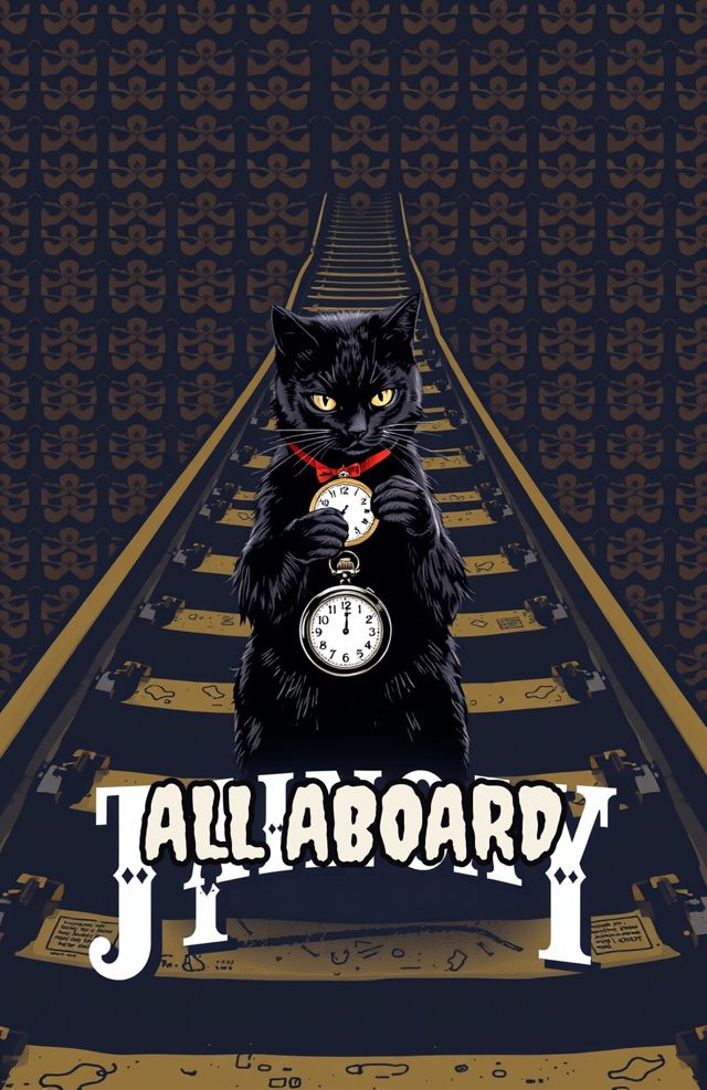 Cat Train Conductor