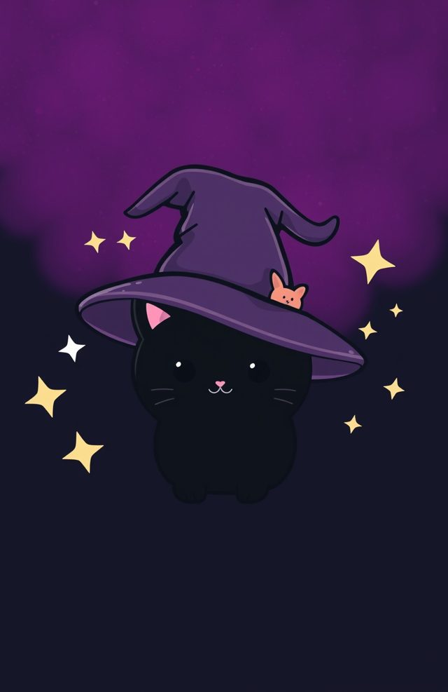 Tiny Witch Cat