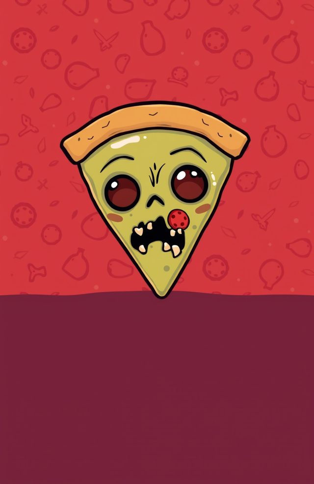 Zombie Pizza Slice
