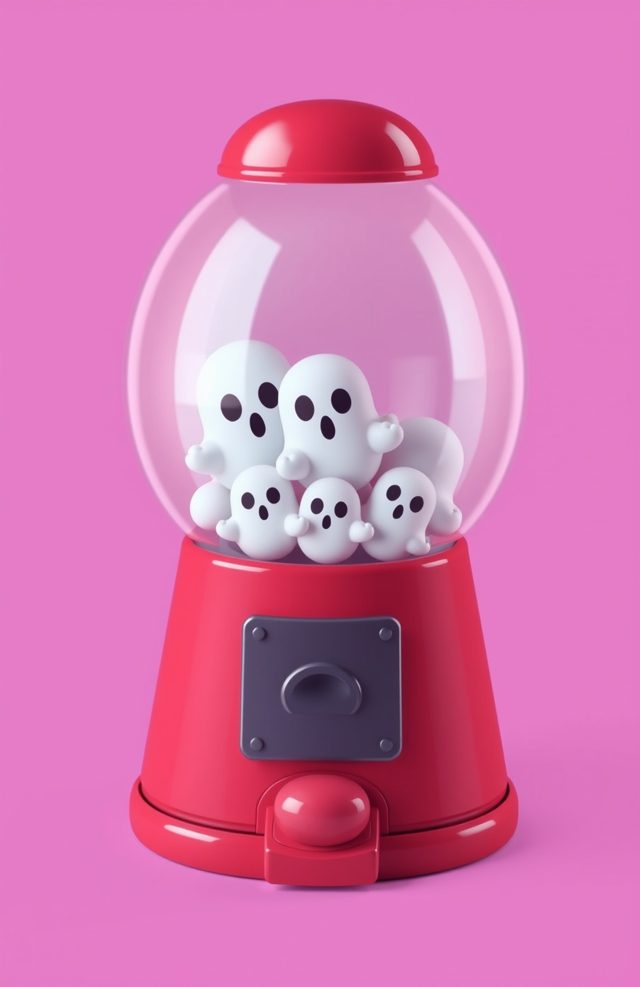 Ghostly Gumball Machine