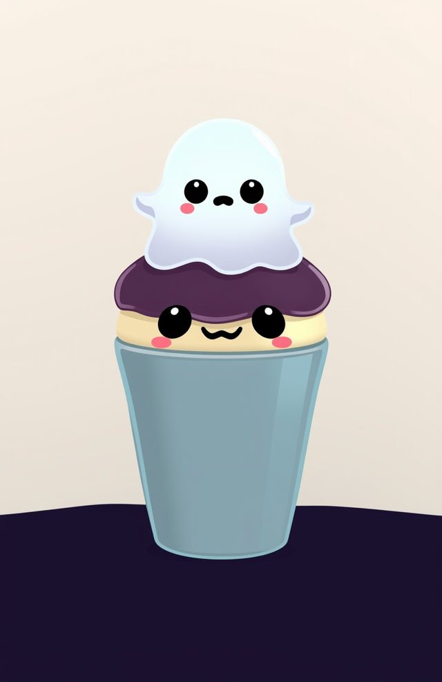 Ghostly Pudding Cup