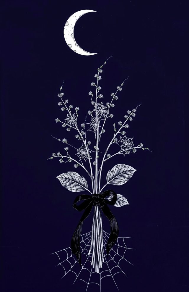 Moonlit Hemlock Bouquet