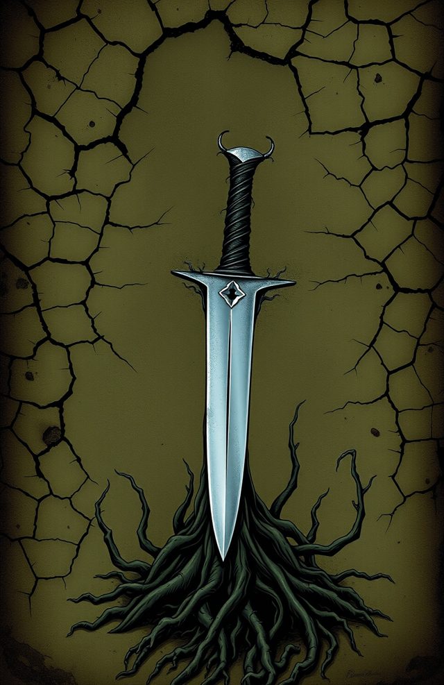 Mandrake Root with Dagger