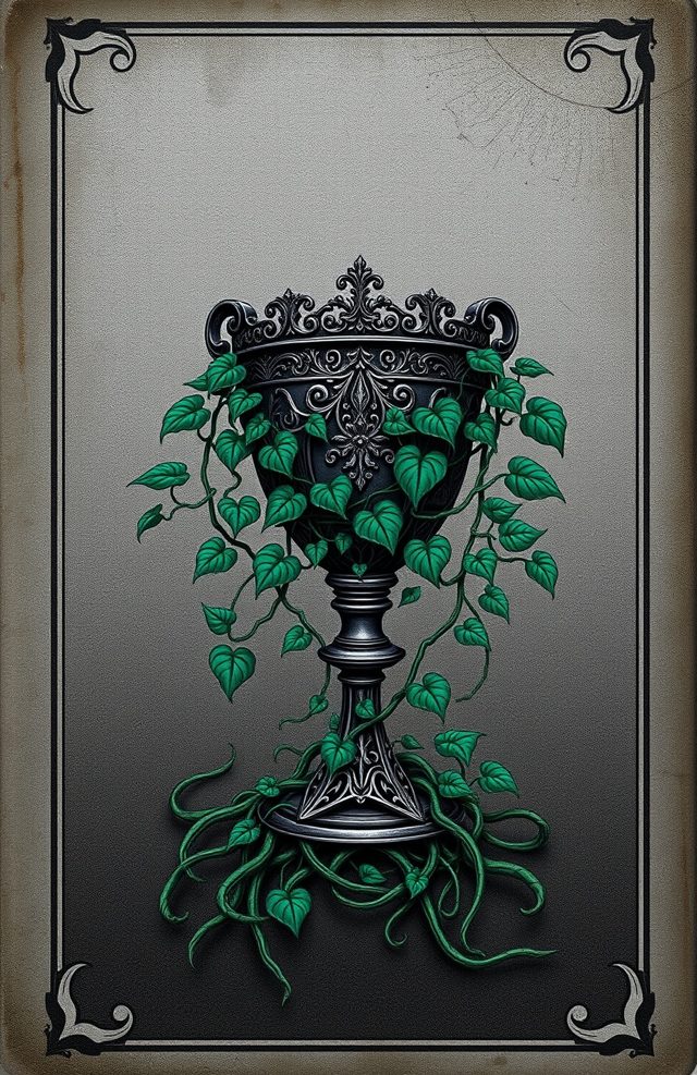 Gothic Chalice with Poison Ivy