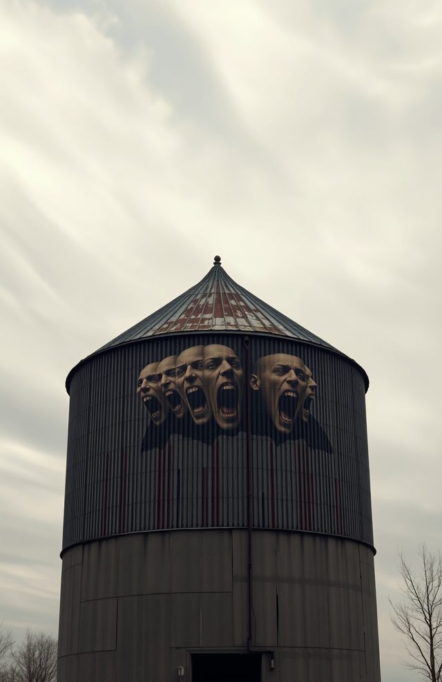Grain Silo Reflections