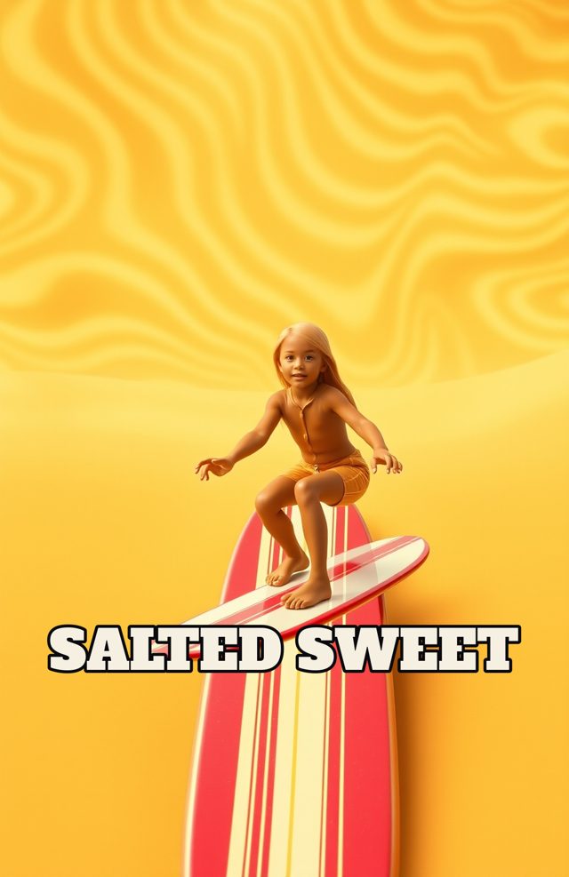 Caramel Surfboard