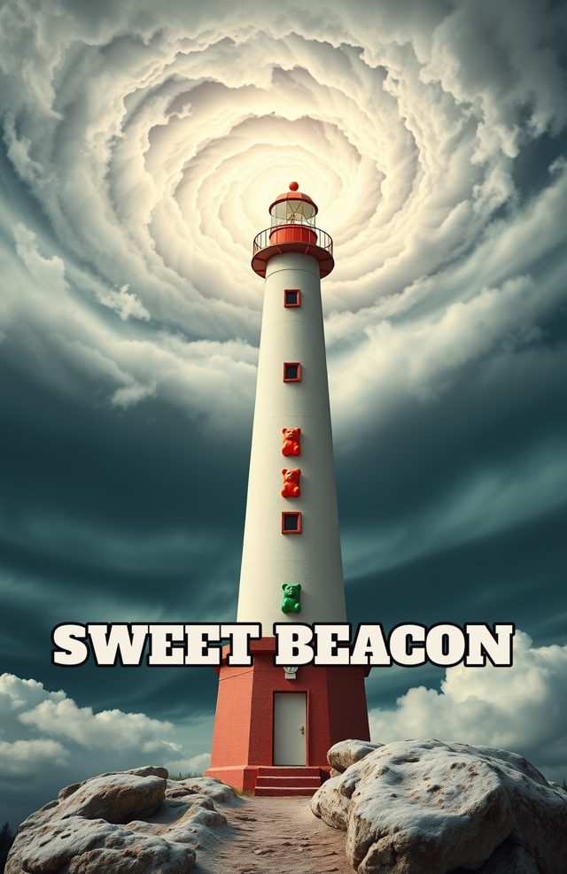 Candy Cane Lighthouse