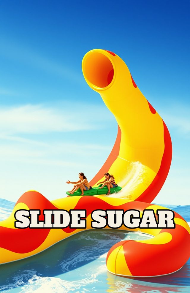 Gummi Worm Water Slide
