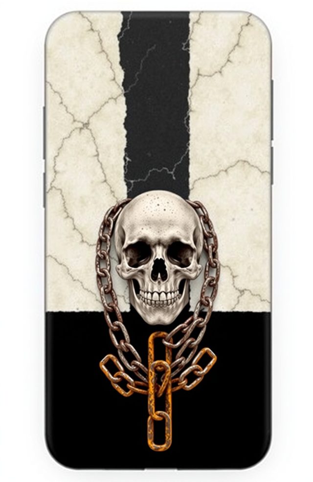 Skull with Chain