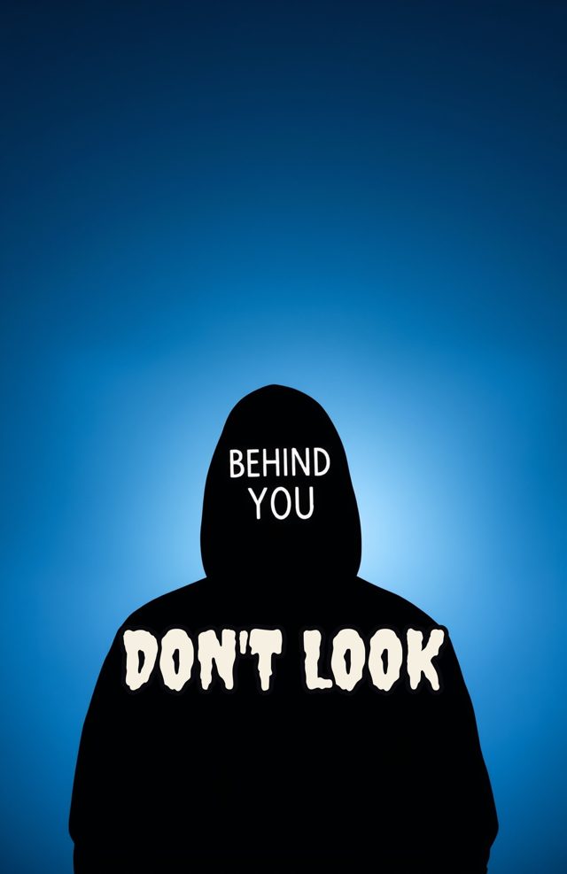 Poltergeist Shadow Typography