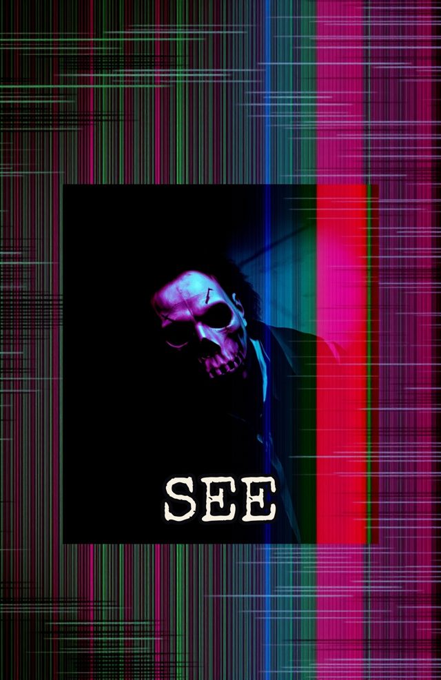 Static Neon Eyes
