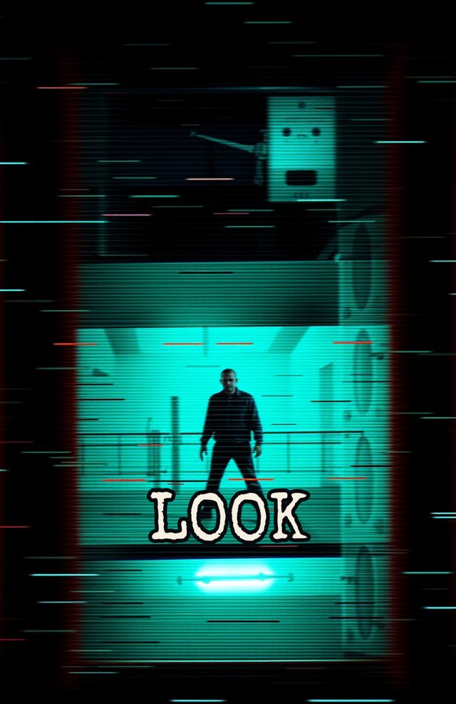 Haunted Neon Window