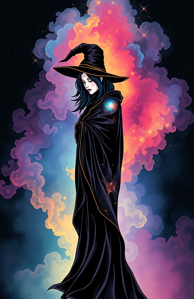 Nebula Witch Cloak