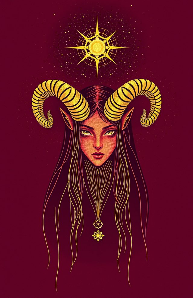 Aries Constellation Witch
