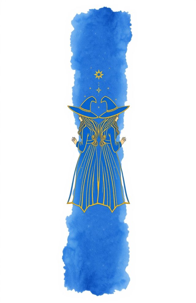Gemini Constellation Witch