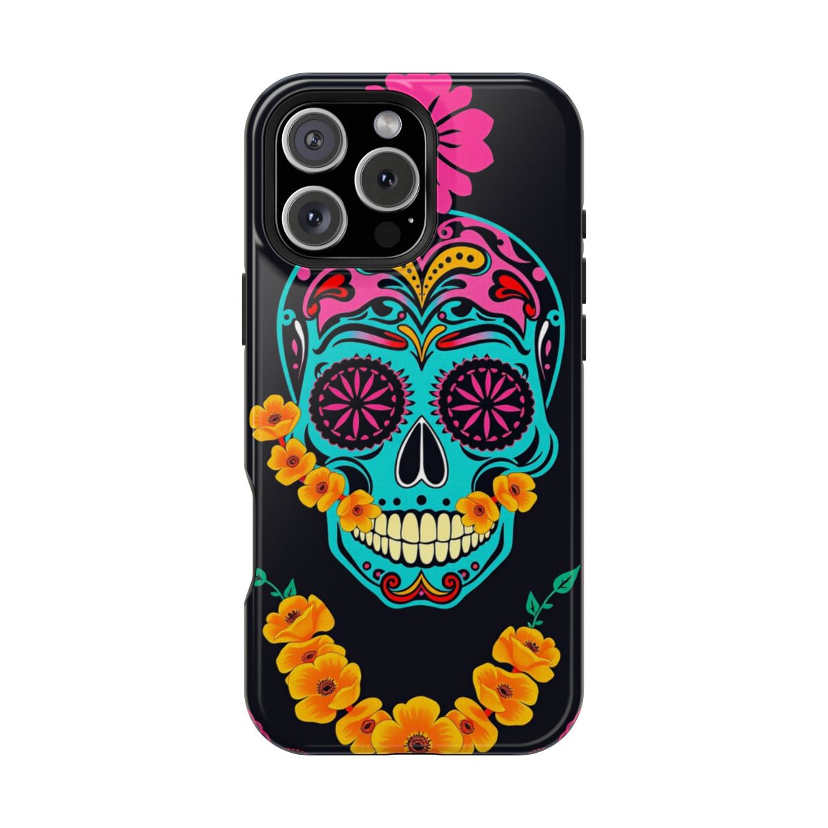 Marigold Skull Garland