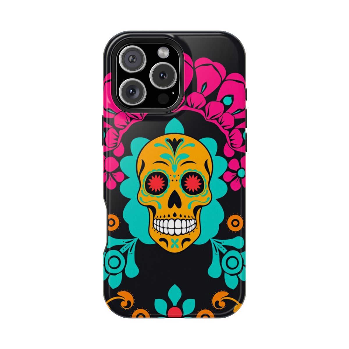 Marigold Skull Teal