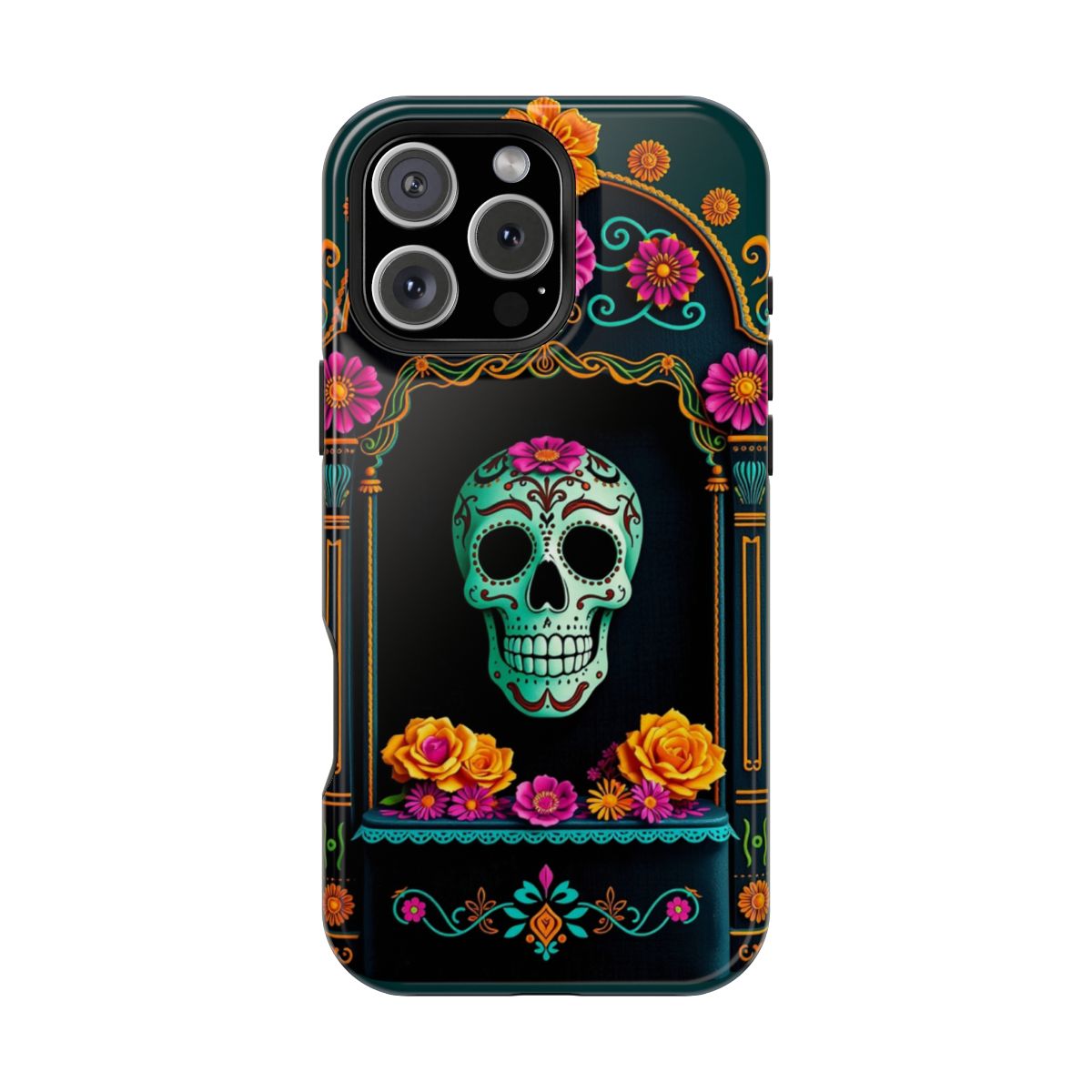 Marigold Altar Skull