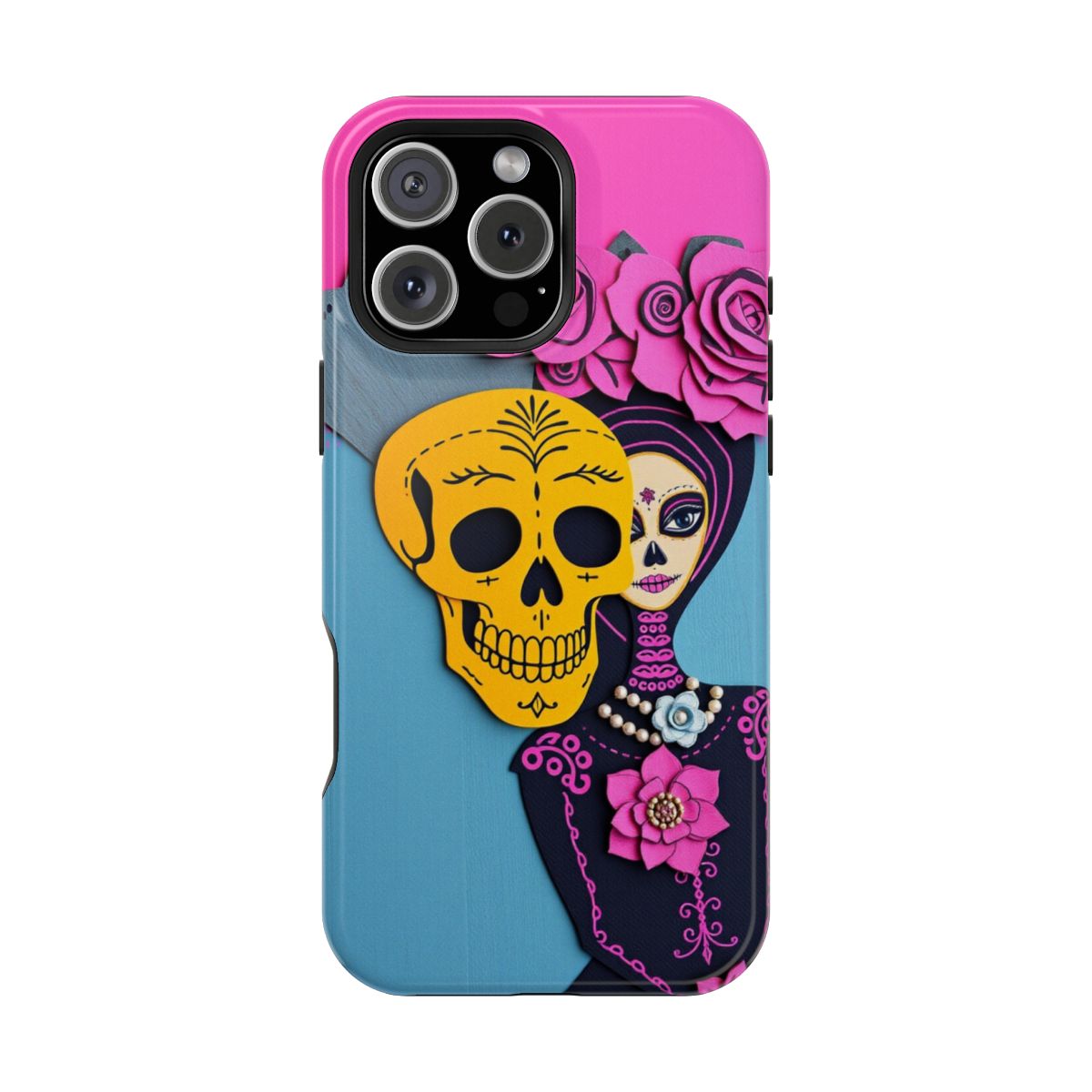 Marigold Skull Rose Catrina