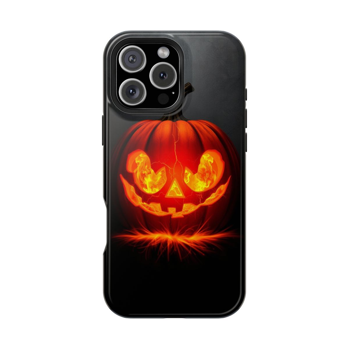 Pumpkin with Glowing Ember Sparks