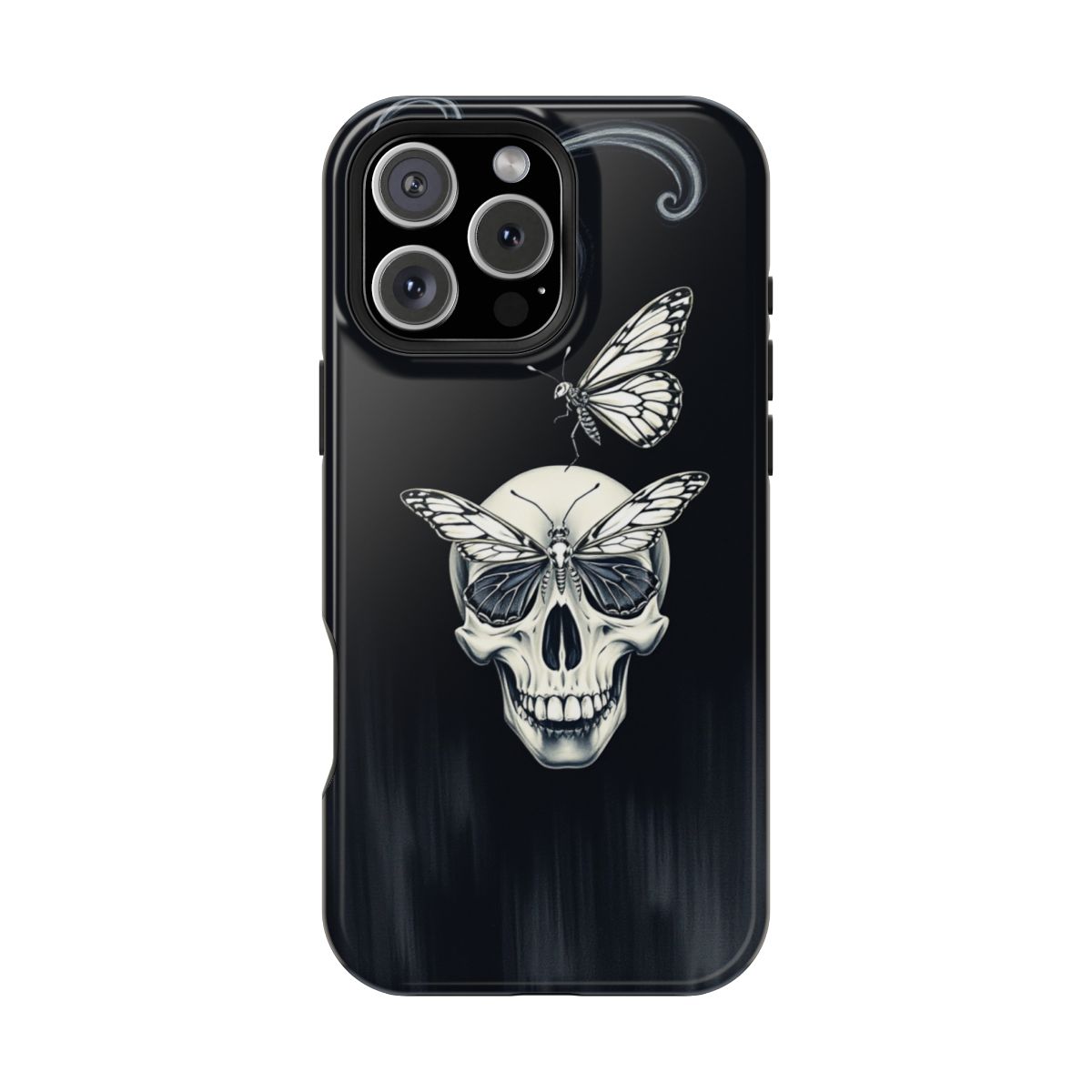Skull with Butterfly