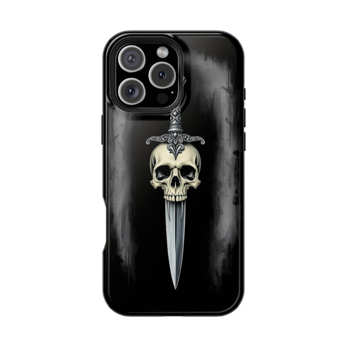 Skull with Dagger