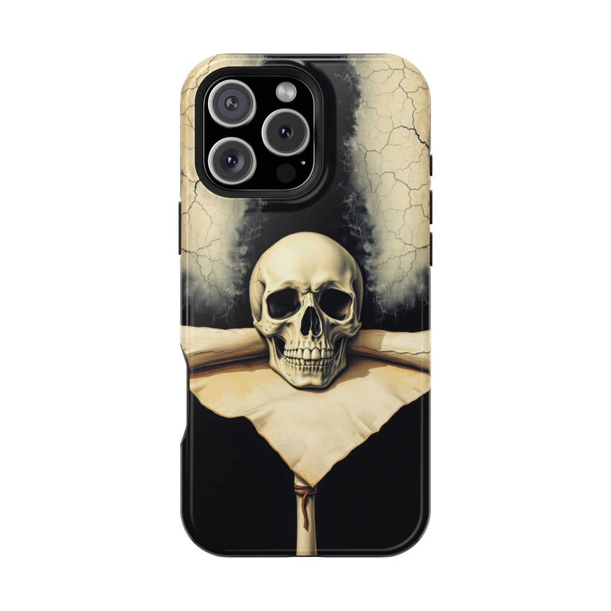 Skull with Scroll