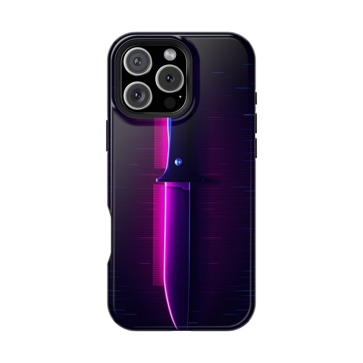 Static Neon Knife
