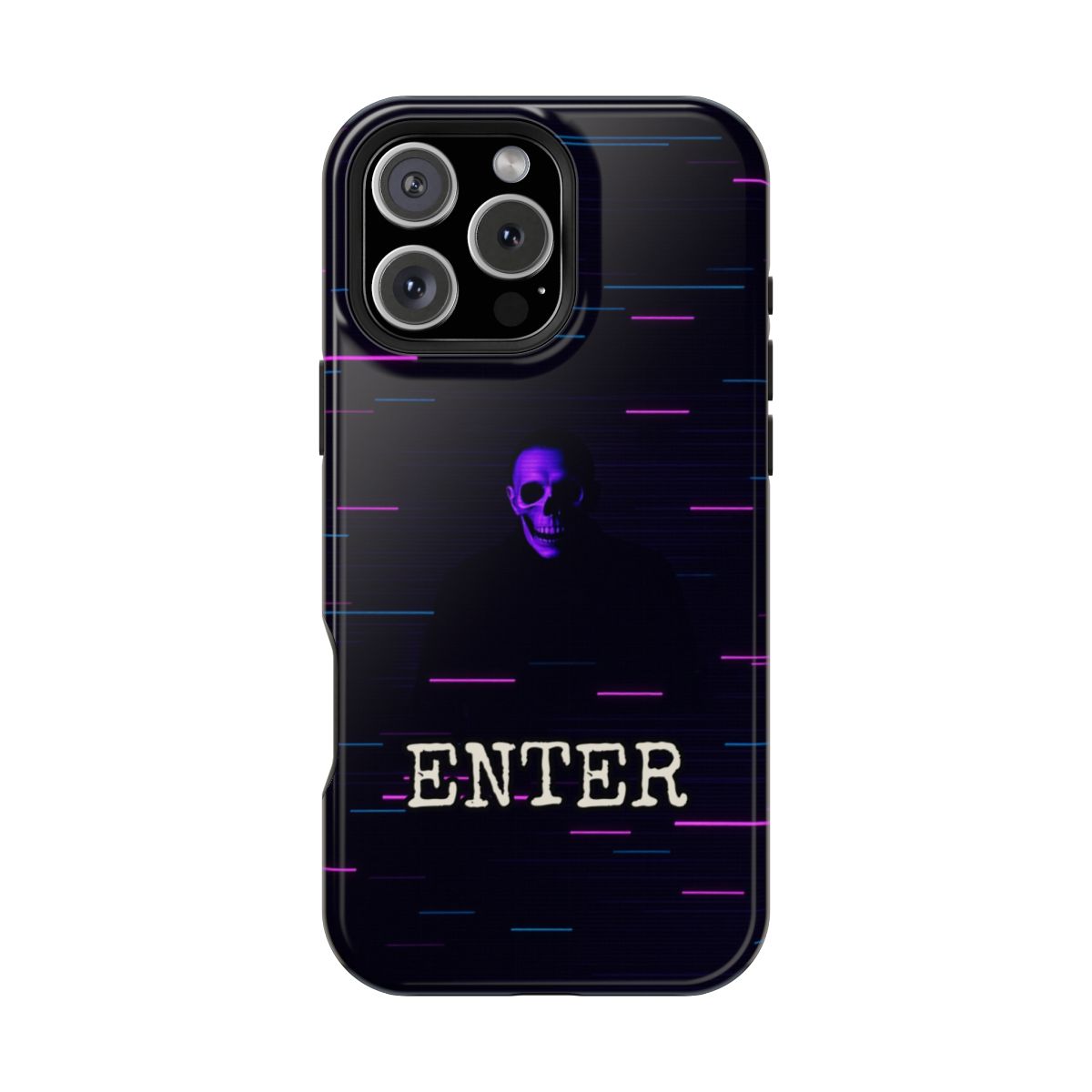 Haunted Neon Door