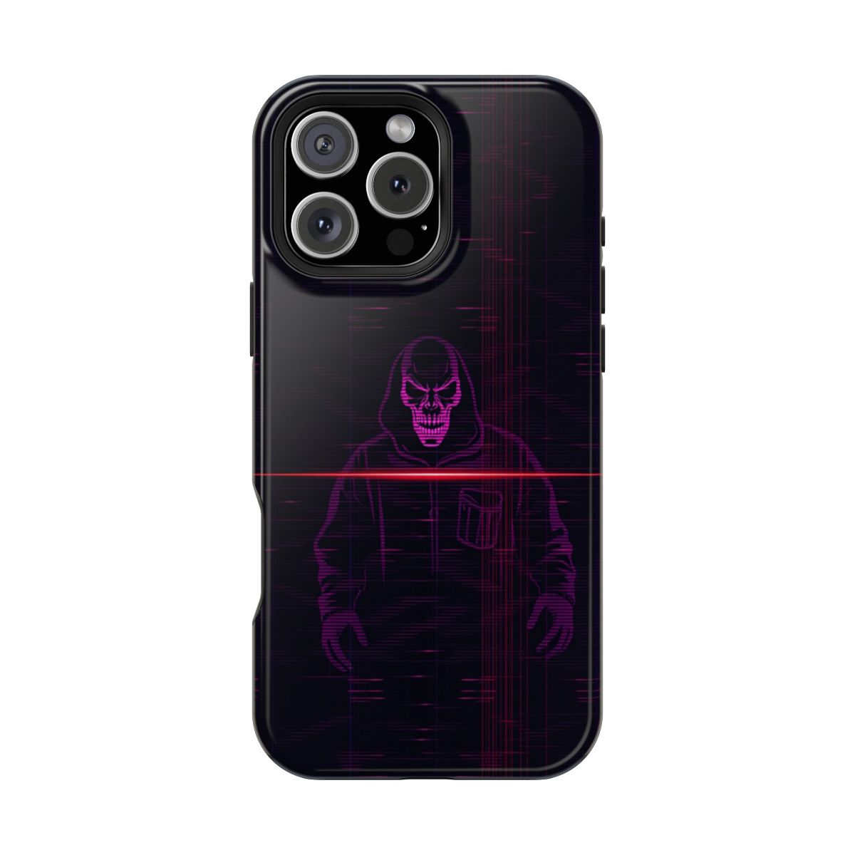 Neon Glitch Monster