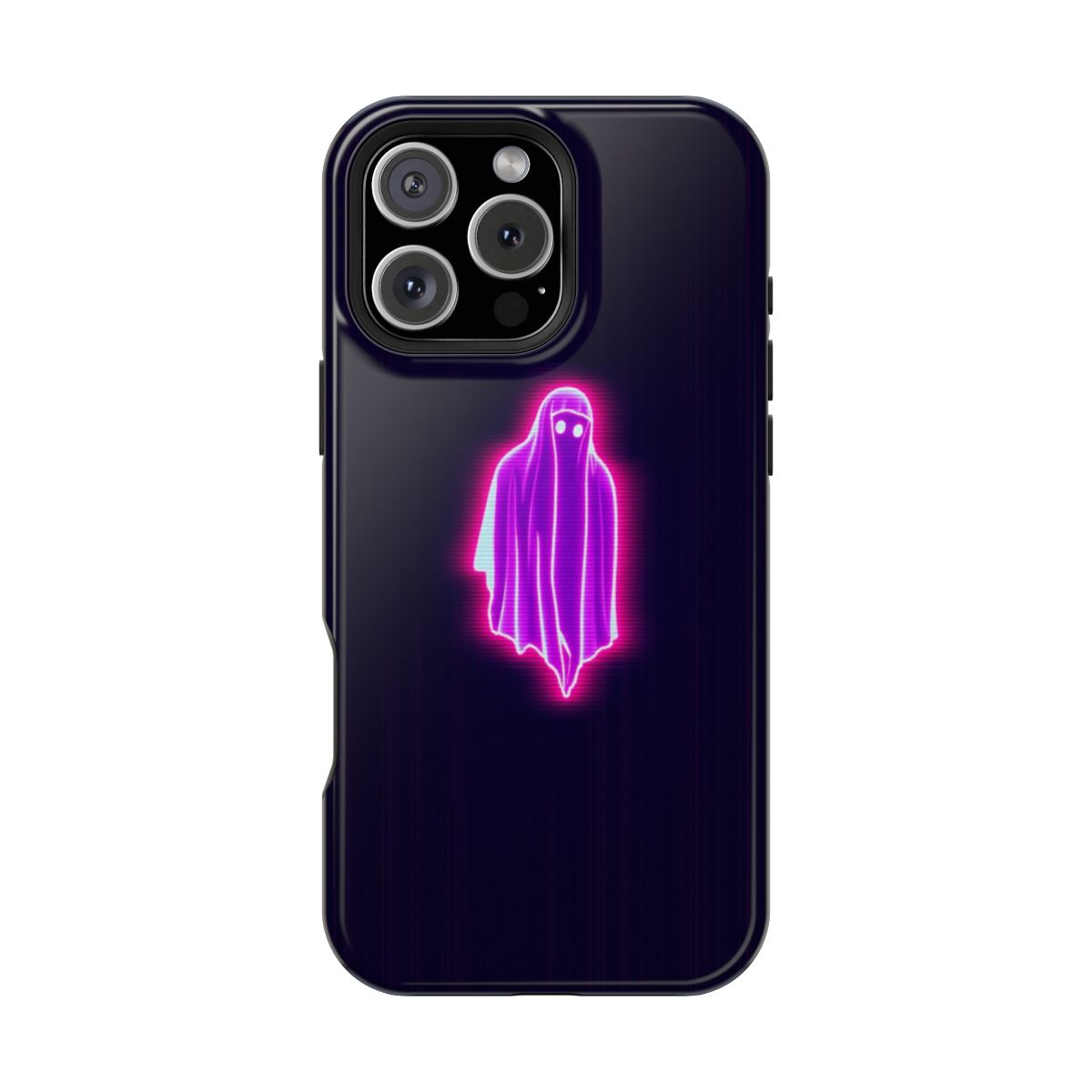 Neon Glitch Ghost