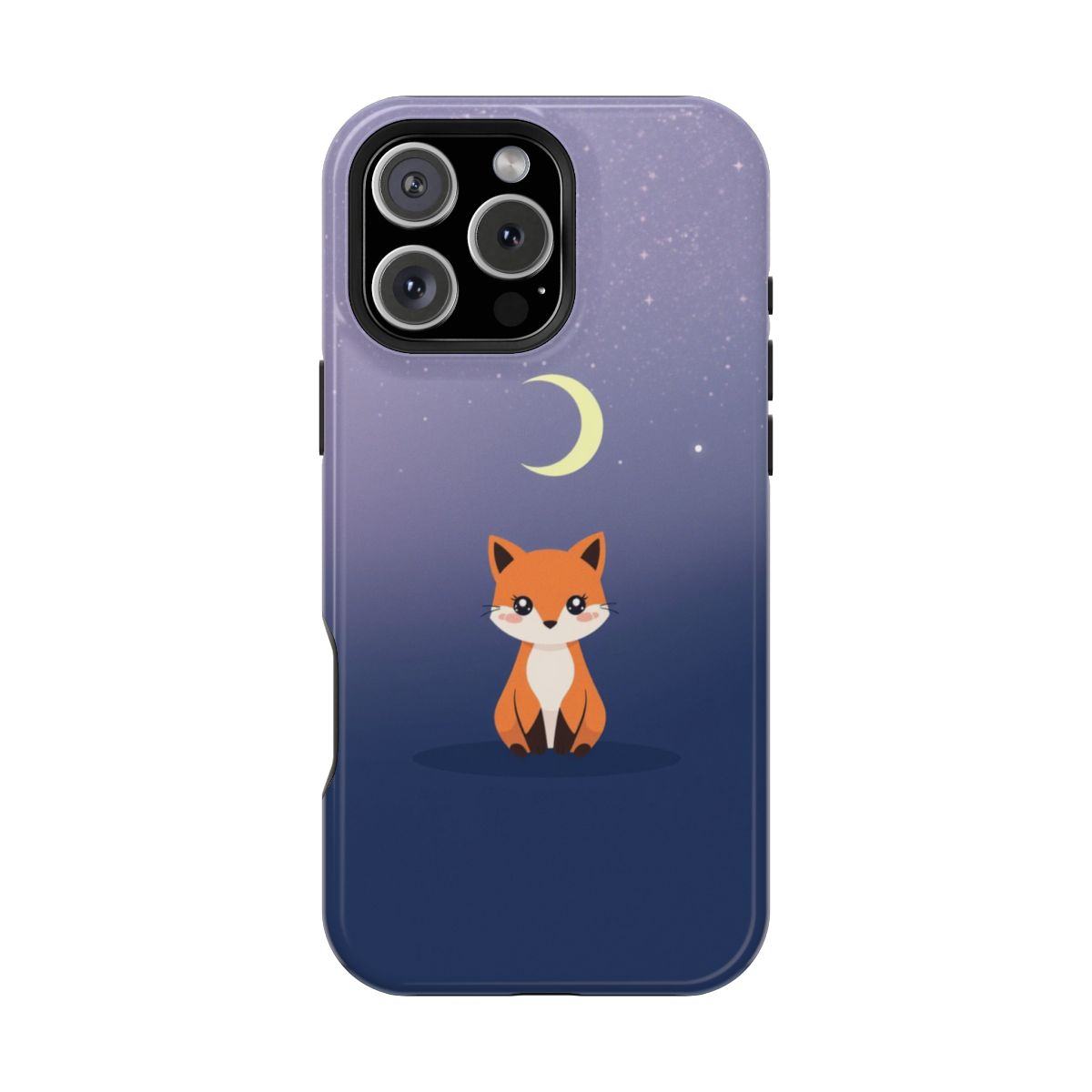 Cute Spooky Phone Case: Moonlit Fox