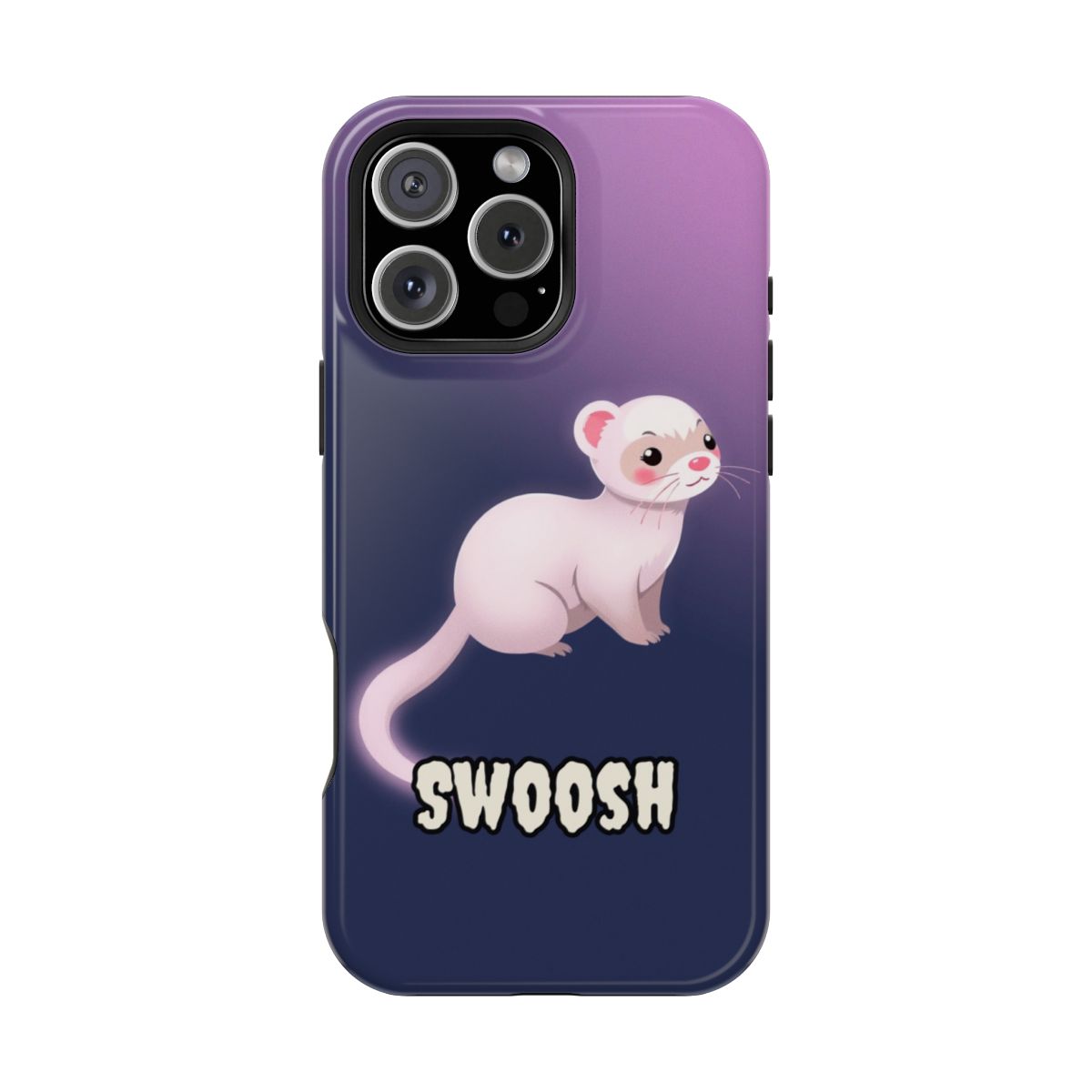 Cute Spooky Phone Case: Phantom Ferret