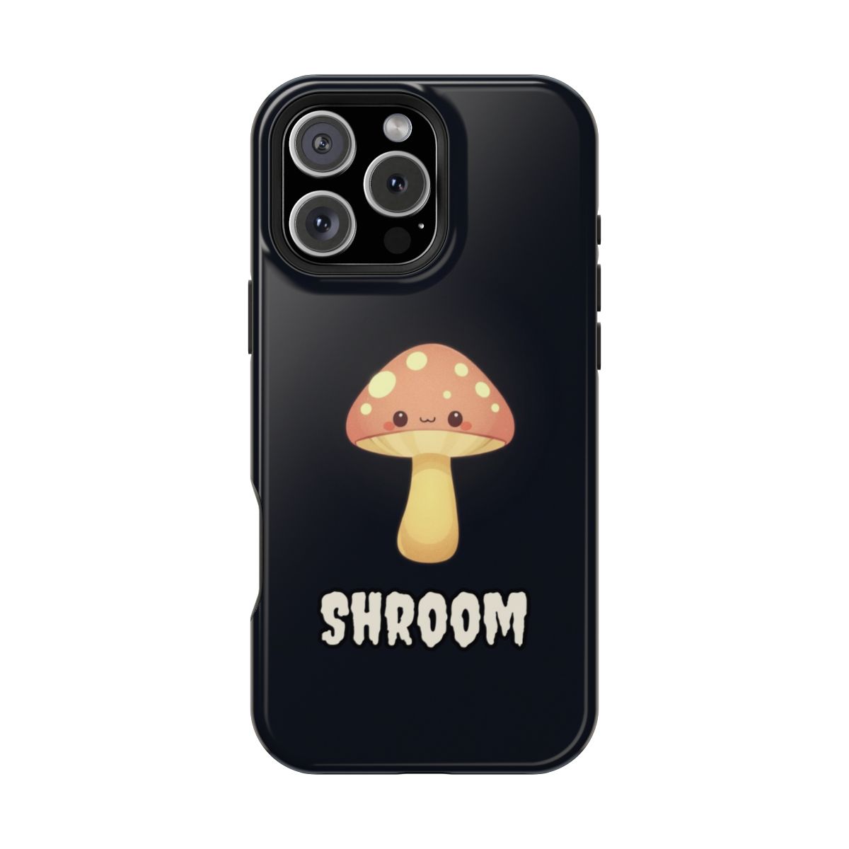 Cute Spooky Phone Case: Haunted Mushroom