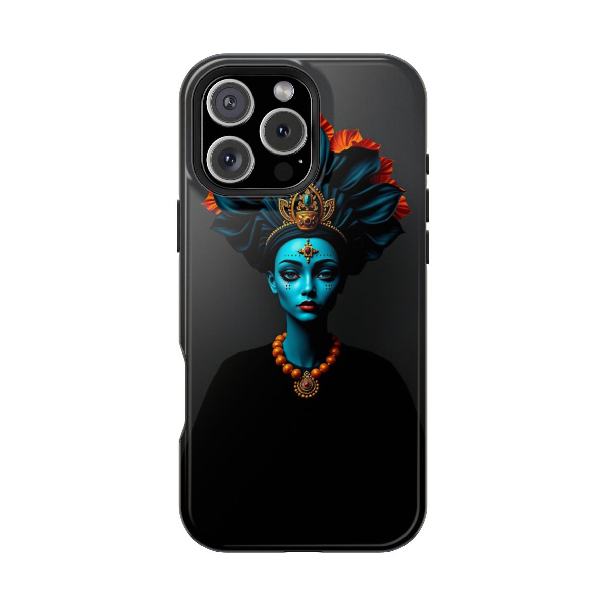 Phone Case: Teal Catrina