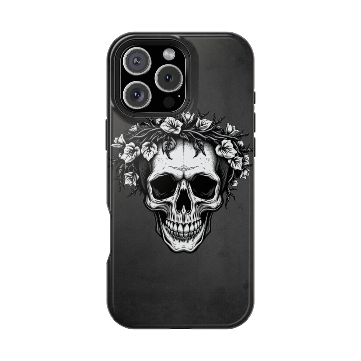 Crowned Skull with Ivy