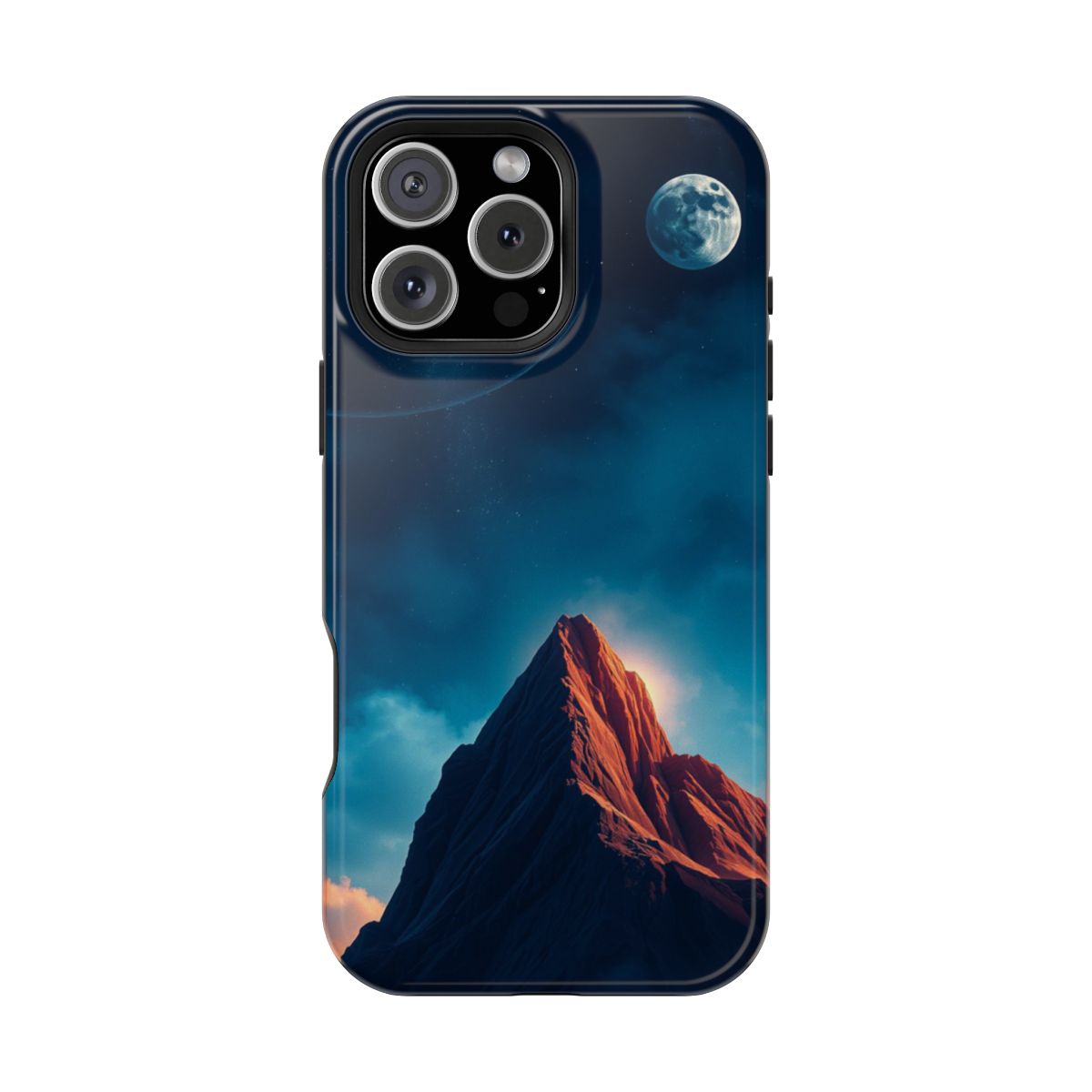 Epic Mountain Scene Blue Ridge Bloom Phone Case For iPhone
