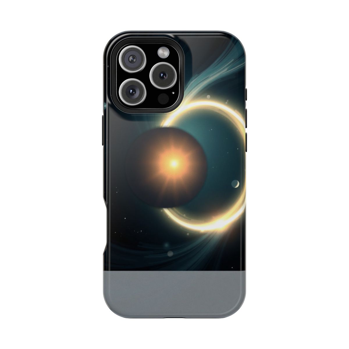 Cosmic Abstract Einstein Ring Lens Phone Case For iPhone