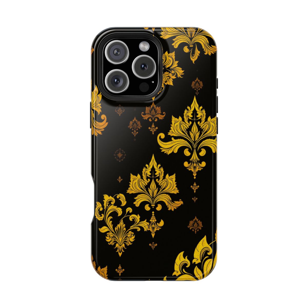 Ornate Baroque Thai Gilded Pattern Phone Case For iPhone Samsung
