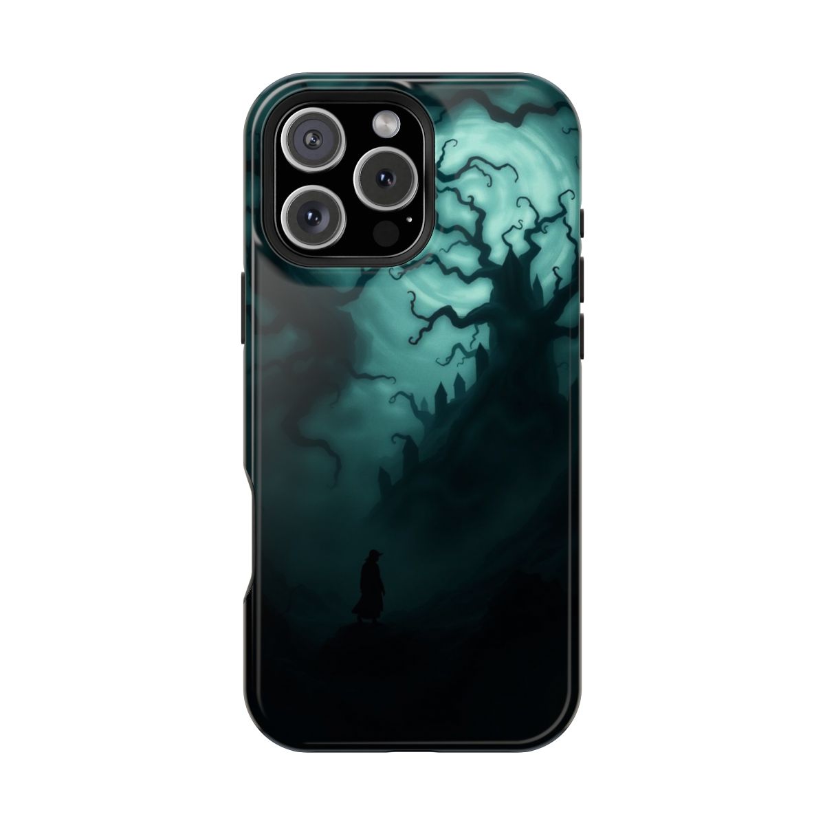 Dark Fantasy Dementor Swirl Fear Phone Case For iPhone Samsung