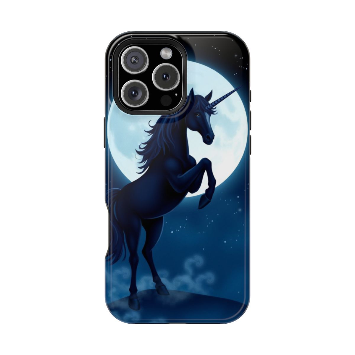 Dark Fantasy Unicorn Enchanted Phone Case For iPhone Samsung