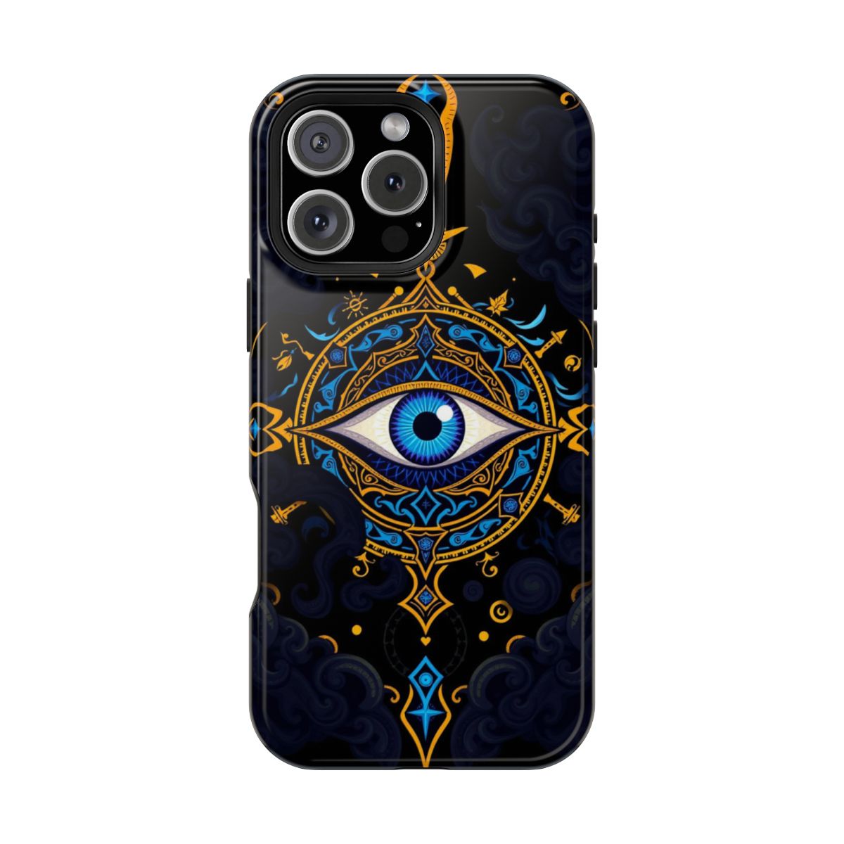 Mystical Eye Mandala Evil Eye Amulet Phone Case For iPhone Samsung