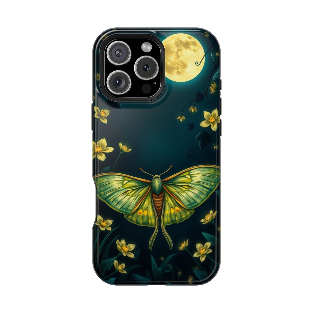 Mystical Nature Midnight Bloom Moth