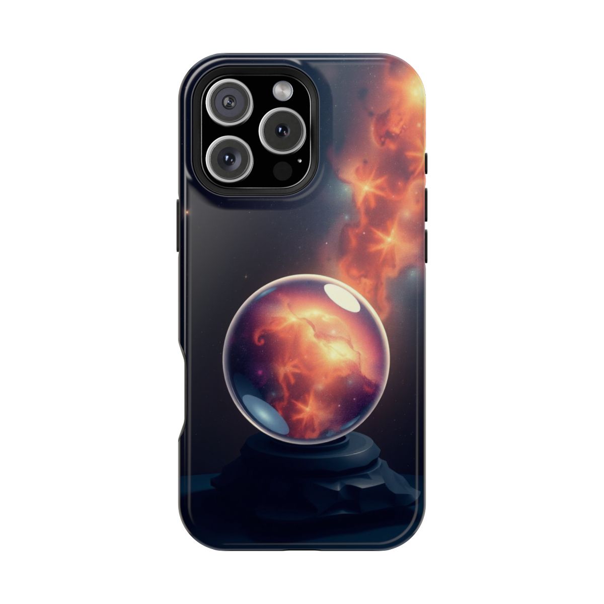 Fantasy Nebula Crystal Ball Gaze