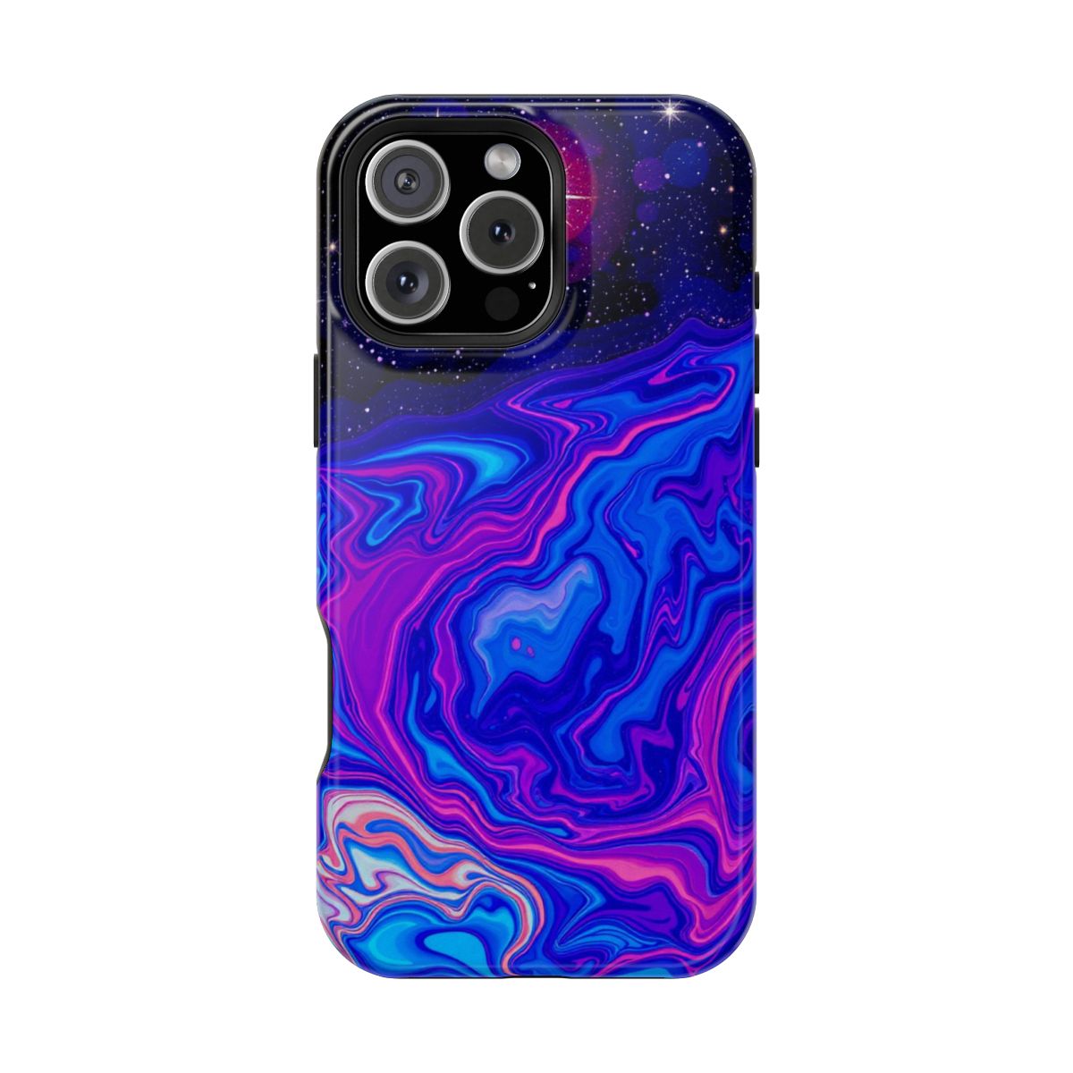 Marble Galaxy Psychedelic Phone Case For iPhone Samsung