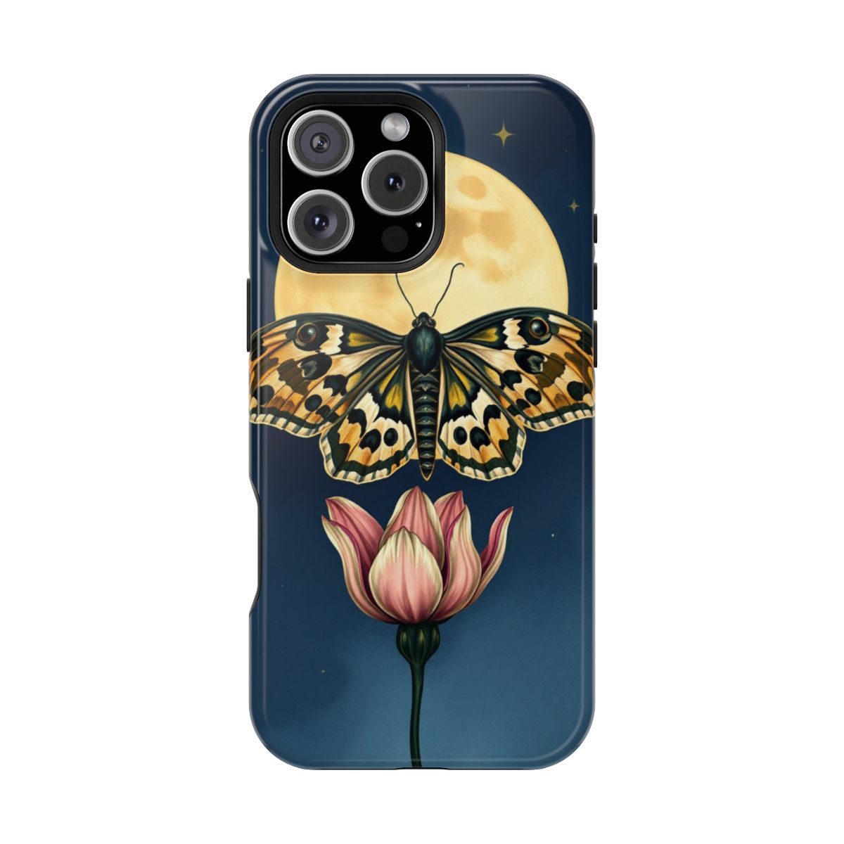 Ethereal Butterfly Floral Lunar Moth Dream Garden Phone Case For iPhone Samsun